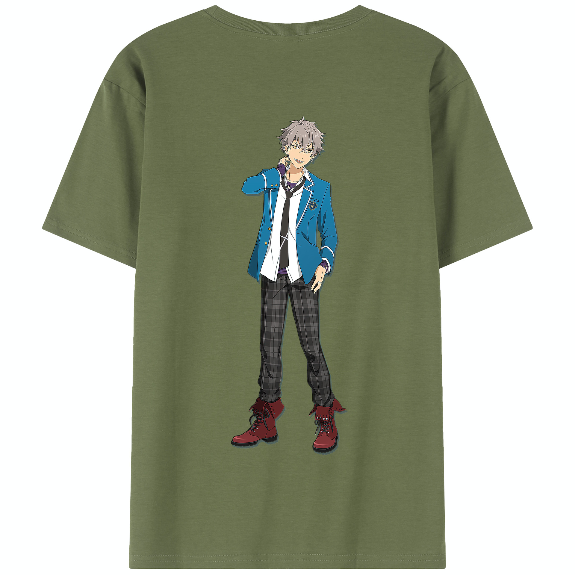（画像用） あんさんぶるスターズ! Ensemble Stars 綿100％半袖Tシャツ（背面プリント）